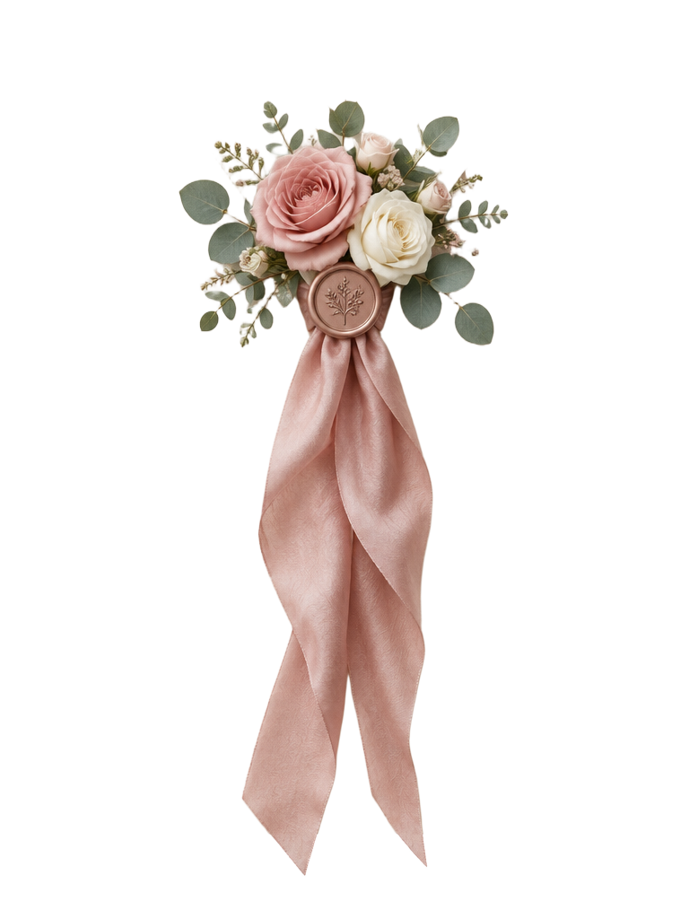 Enveloppe rose